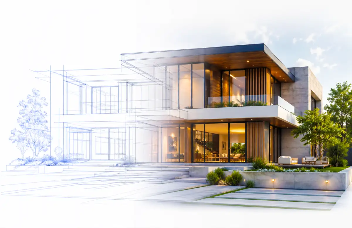 Architecture visualization project for a real estate developer